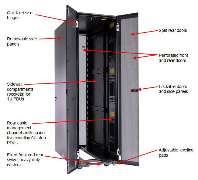IBM  42U 機(jī)柜